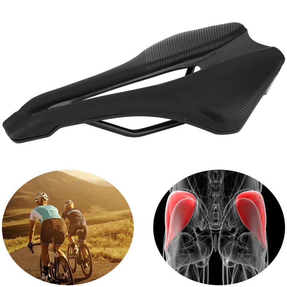 Ongwan EC90 Road Mountain Bike Seat Cushion Saddle Saddle Seat Bicycle Seat Cushion Universal Bicycle Seat Black Line