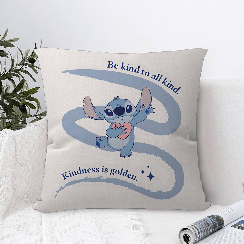 Cute SStitchs Personalized Pillow Cover Kids Bedroom Wild Party Decor Pillowcase kid Birthday shower Gift
