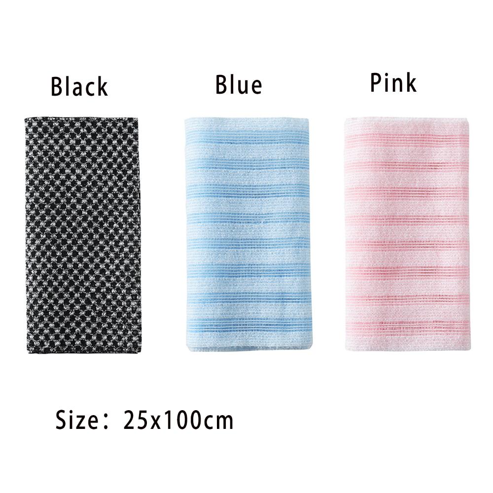 Durable Massage Cleaner Body Cleaning Shower Scrubber Washcloth Exfoliating Bath Towel Back Scrubber