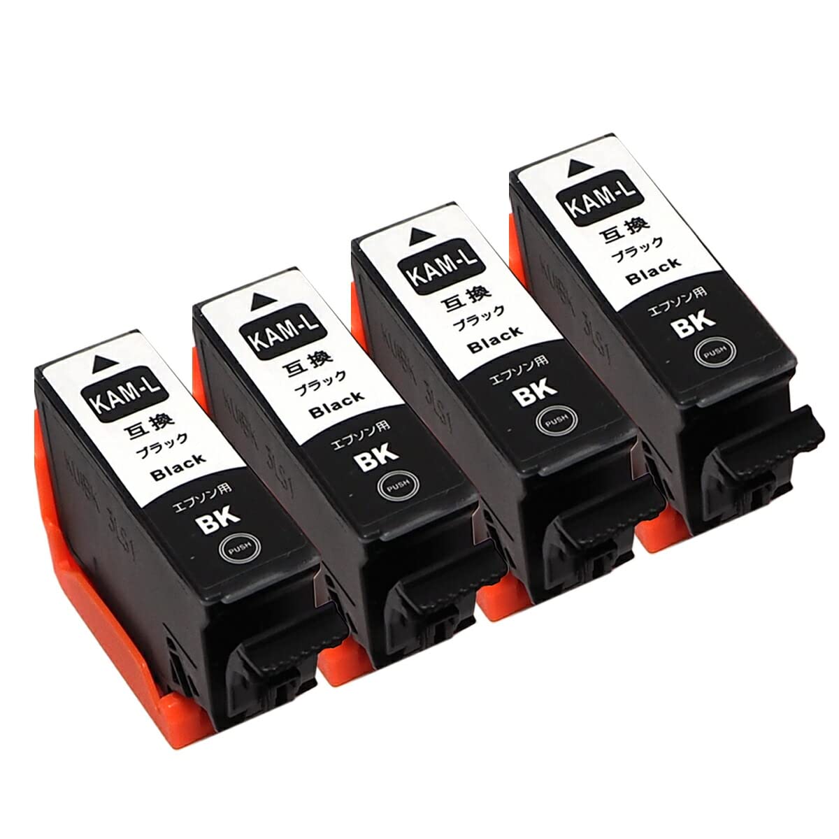 

Bellcolor Epson Compatible Ink Cartridges Kame KAM-BK-L EP-881AW EP-882AW Black 4 Pack