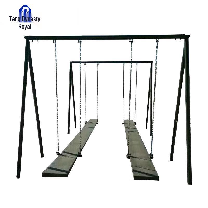 Two-Person Wave Log Fitness Equipment