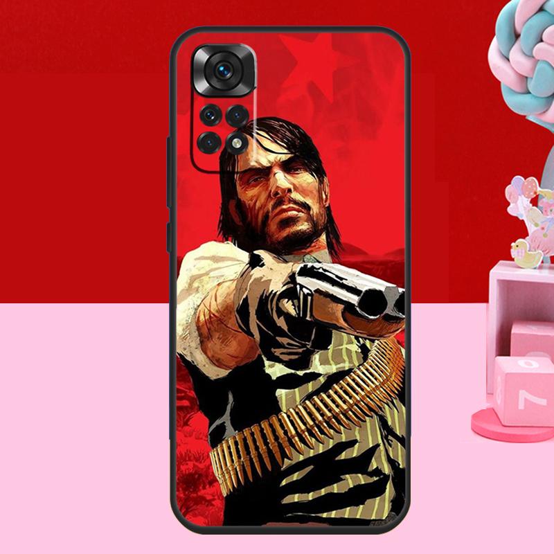 Red Dead Redemption 2 Pouzdro Pro Xiaomi Redmi Note 10 8 9 11 12 Pro 12 Turbo 9S 10S 11S 12S Redmi 9C 10C 12C Coque