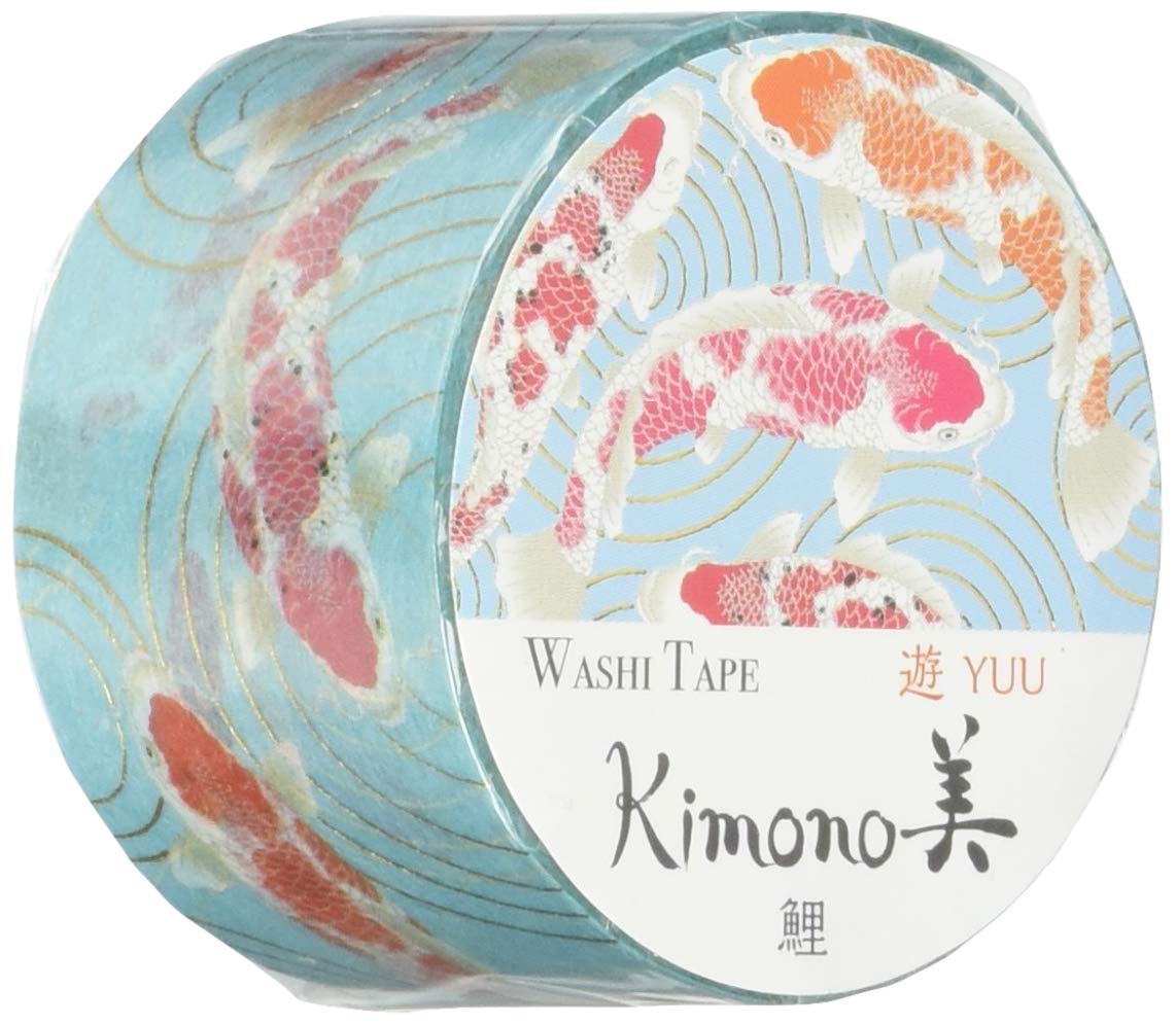 Kamiiso Sangyo Masking Carp 25mm x Tape, Design, 5m, GR-2012