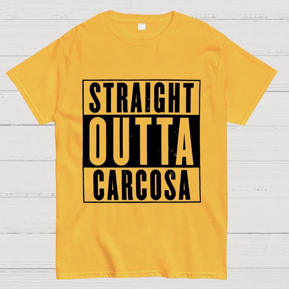 Straight Outta Carcosa Unisex 100% Cotton Summer Casual Cool Loose T-Shirt
