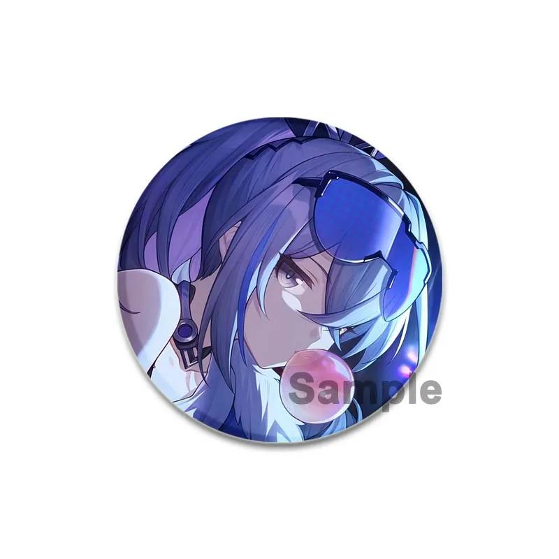 32/44/58mm Honkai Star Rail Brooch On Backpack  Asta Hook Kafka Arlan Cartoon Cosplay Badge Lapel Pins for Clothes Accessories Gift
