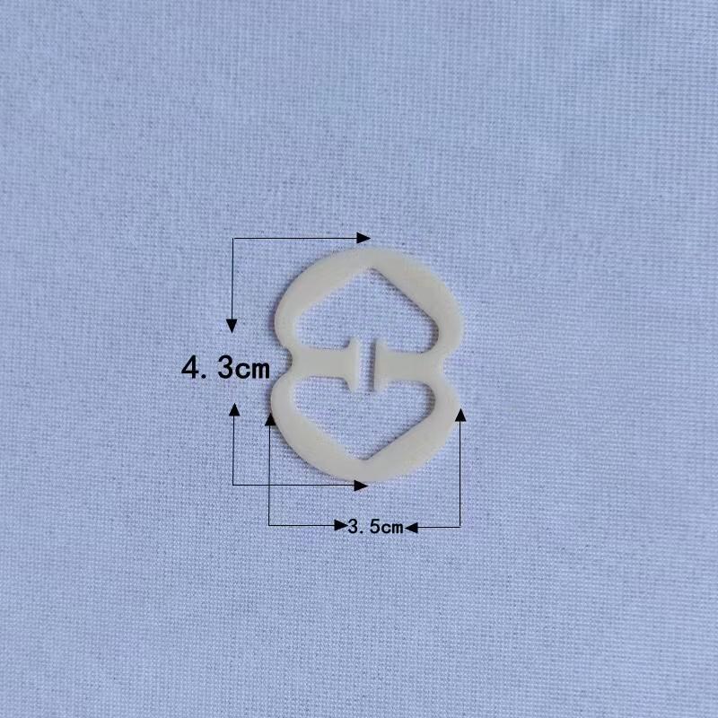 Unsichtbarer BH Rutschfeste Schnalle Schulterträger, Unterwäsche-Zubehör, Überkreuz-Rutschfest, Unsichtbarer Fixator, Verschiedene Formen von Clips