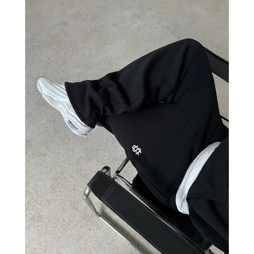 Pantaloni de sport casual pentru bărbați, cu imprimeu cu monede, Y2K, îmbrăcăminte de stradă, cu bandă elastică în talie, pantaloni de trening largi, pantaloni hip hop retro din anii 90, în mai multe culori