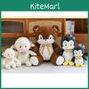 Entzückendes 30cm Schwarzes Pinguin Plüschtier Weiches Stofftier Kuschelpuppe für Kinder