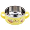 Baby Children Bowl Cartoon 304 Stainless Steel Rice Feeding Bowl with Lid Tableware