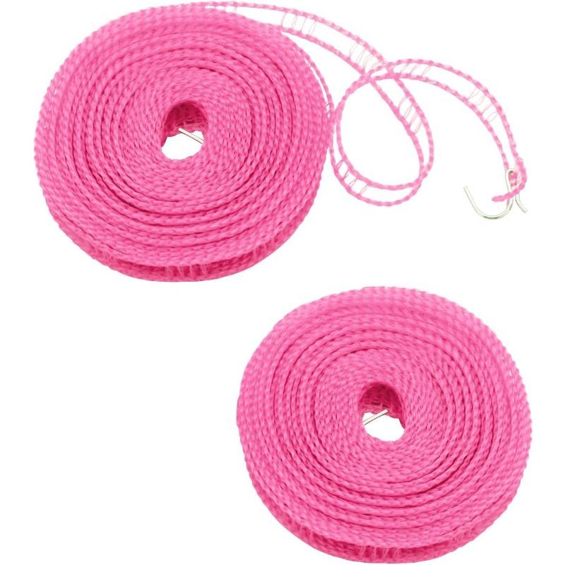 Portable Clothesline Upgraded Thickened Anti-slip Windproof Drying Rope Drying Clothes Hanging Rope Outdoor Camping Accessories
