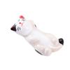 Zakka Cute Cat Chopstick Holder Tableware Japanese Style Underglaze Restaurant Simple Oval Spoon Bracket Utensil for Kitchen