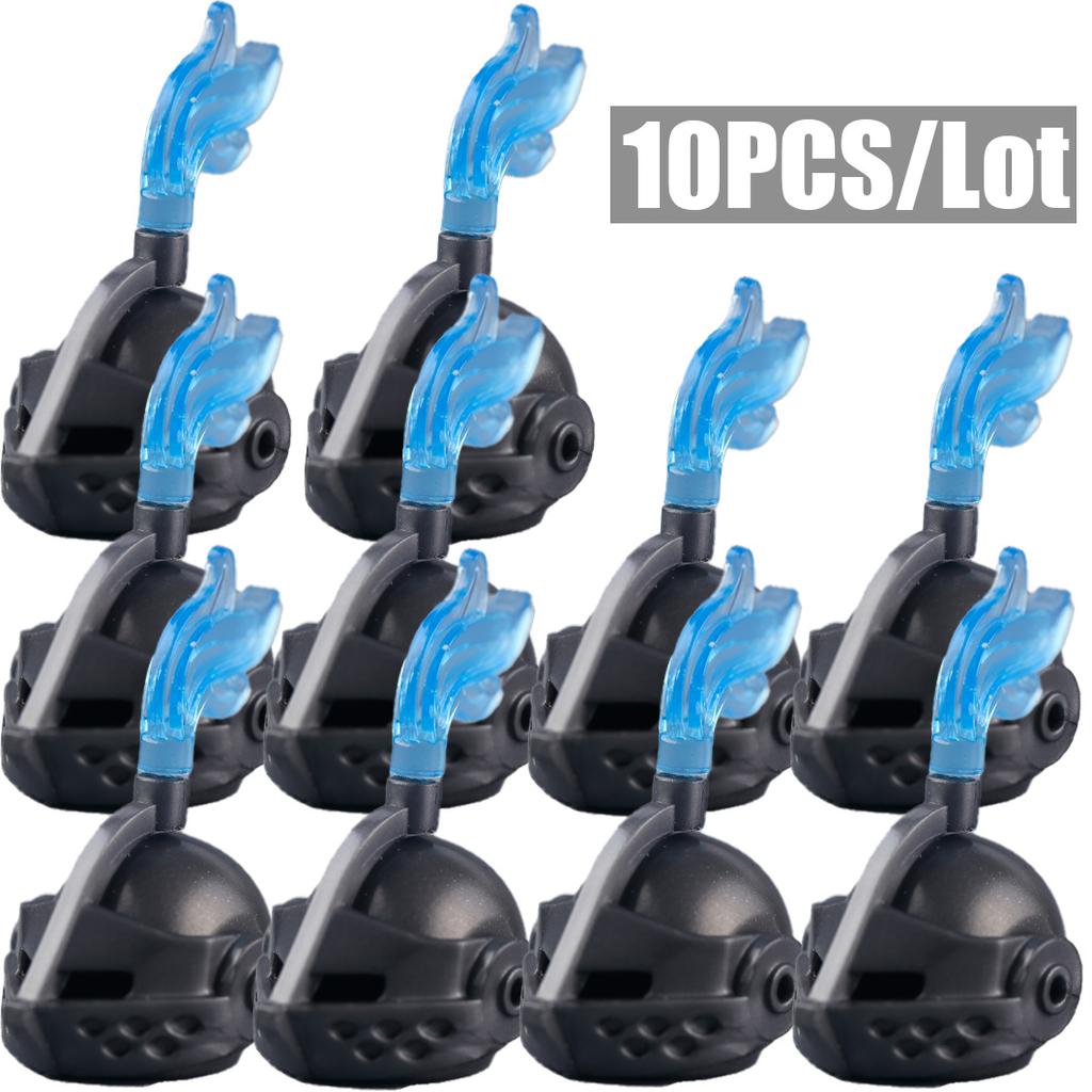 MOC Medieval Knights Helmets Building Blocks Kit Soldiers Army Accessories Bricks Toys Boys Gift