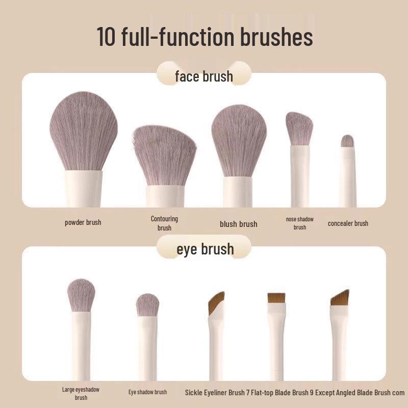 

Шиан рекомендует: Набор кистей для макияжа Yuncí - Кисти для теней, подводки, пудры и румян 12 Brushes