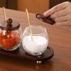 Antique Glass Seasoning Jar Set Home Kitchen High-value Seasoning Jar with Lid Seasoning Box Salt Bottle Kitchen Supplies