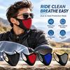 Windproof Sport Face Mask Anti Pollen Dustproof Mask Reusable Breathable Face Mask  Running