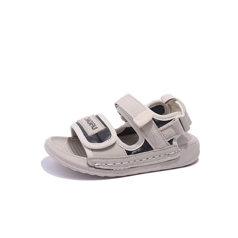 

Пляжные сандалии с открытым носком для мальчиков и девочек, спортивные тапочки и сабо на открытом воздухе для родителей и детей 36