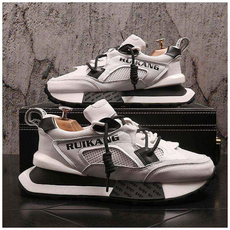 

Толстая подошва модные кроссовки мужские туфли на платформе на шнуровке плоские мужские кроссовки для ходьбы с увеличенным каблуком брендовые кроссовки дизайнерские лоферы 43