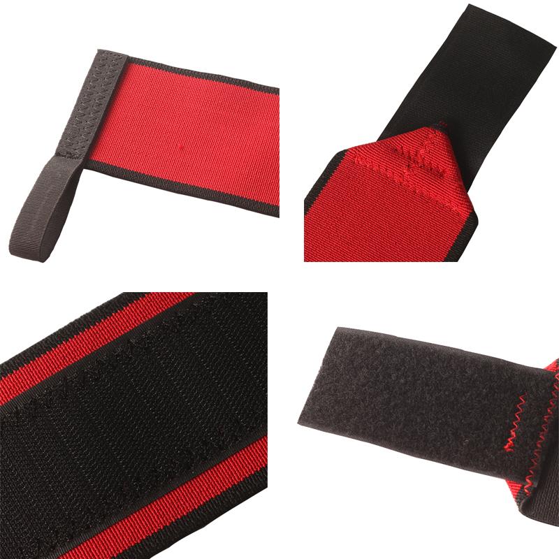 Flexible Wrist Wraps For Weightlifting Gym Strength Training Wrist Support Padded Thumb Bracer Bands Powerlifting Wristbands