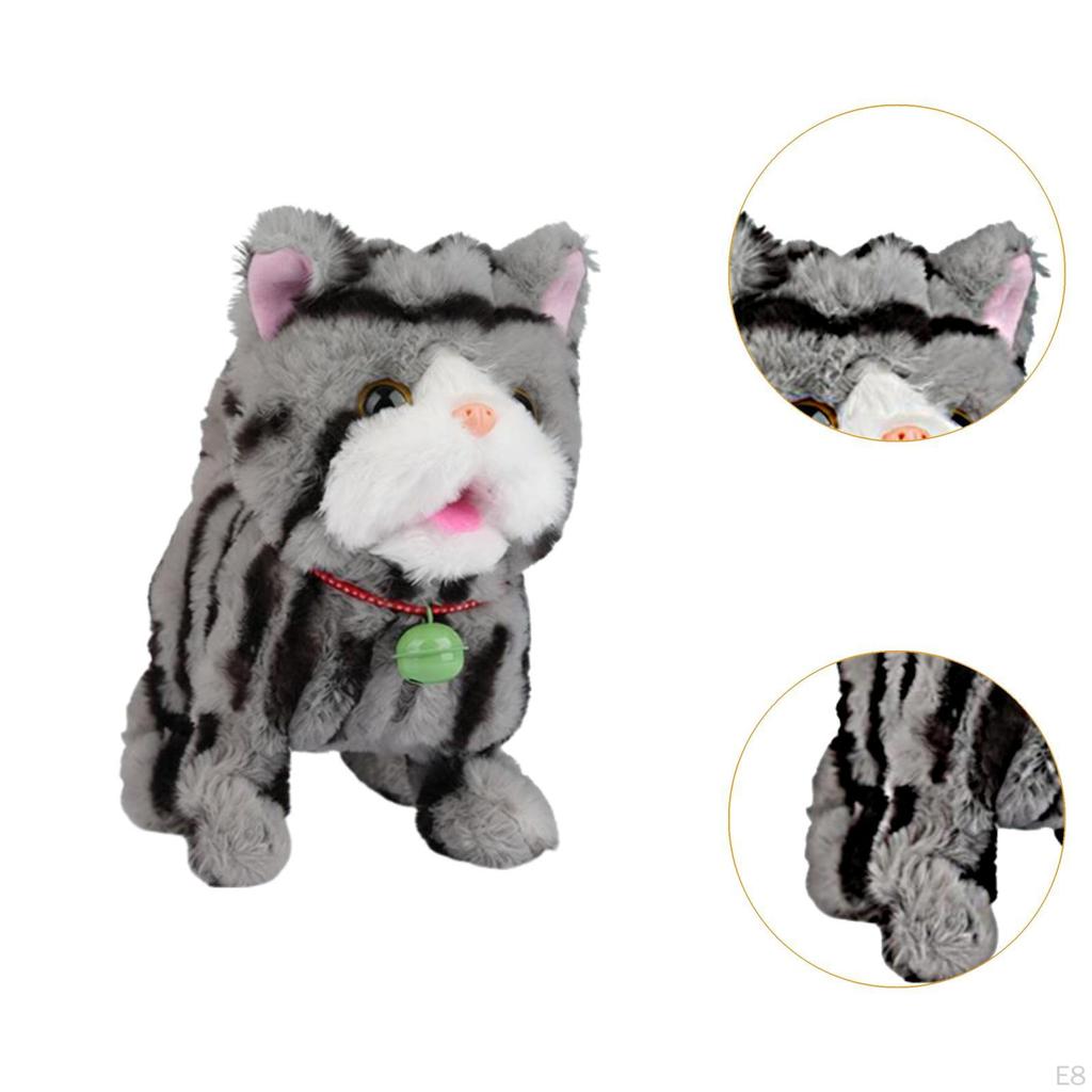 Interaktive Spielfigur Begleittier Katze Mehrzweck Lebensecht Elektronisches Haustier Aufnehmbar
