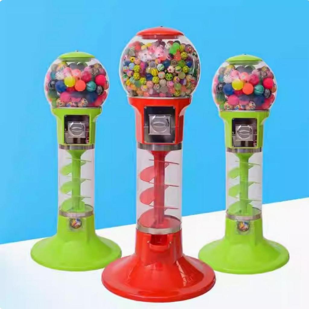 Gashapon Toy Coin-Operated 32mm Bouncy Ball Vending Machine - Amusement Self-Service Unit