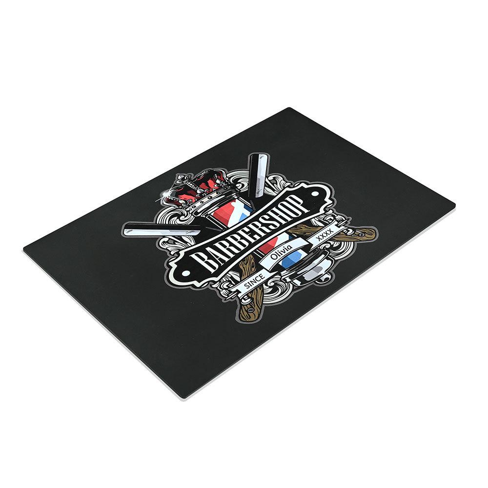 Hairdressing Non-slip Heat Insulation Mat for Barber Shop Clipper Storage