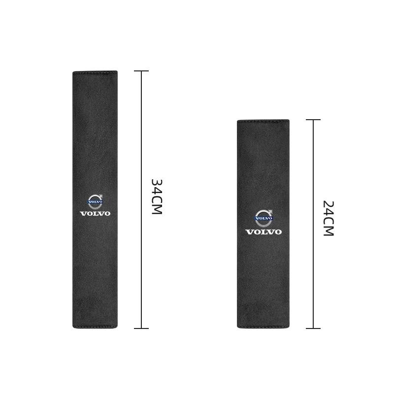 Volvo Exclusive Seat Belt Shoulder Protection Leather Covers For Xc60 Xc90 V40 V60 S60 V50 V90 S80 C40 XC40 V70 XC70 C30 Rdesign