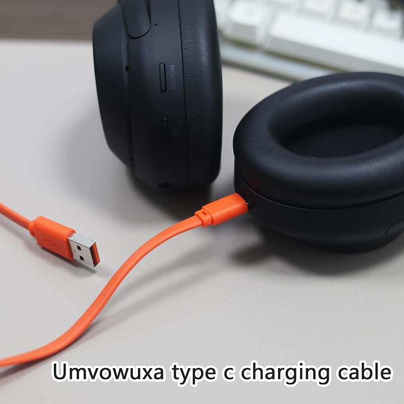 umvowuxa type c charging cable Charge5, Go3, Clip4, JR POP, Flip 6, Pulse 5, Xtreme3/2, Boombox 2. Quantum Wireless Bluetooth Headphone Charging Cable