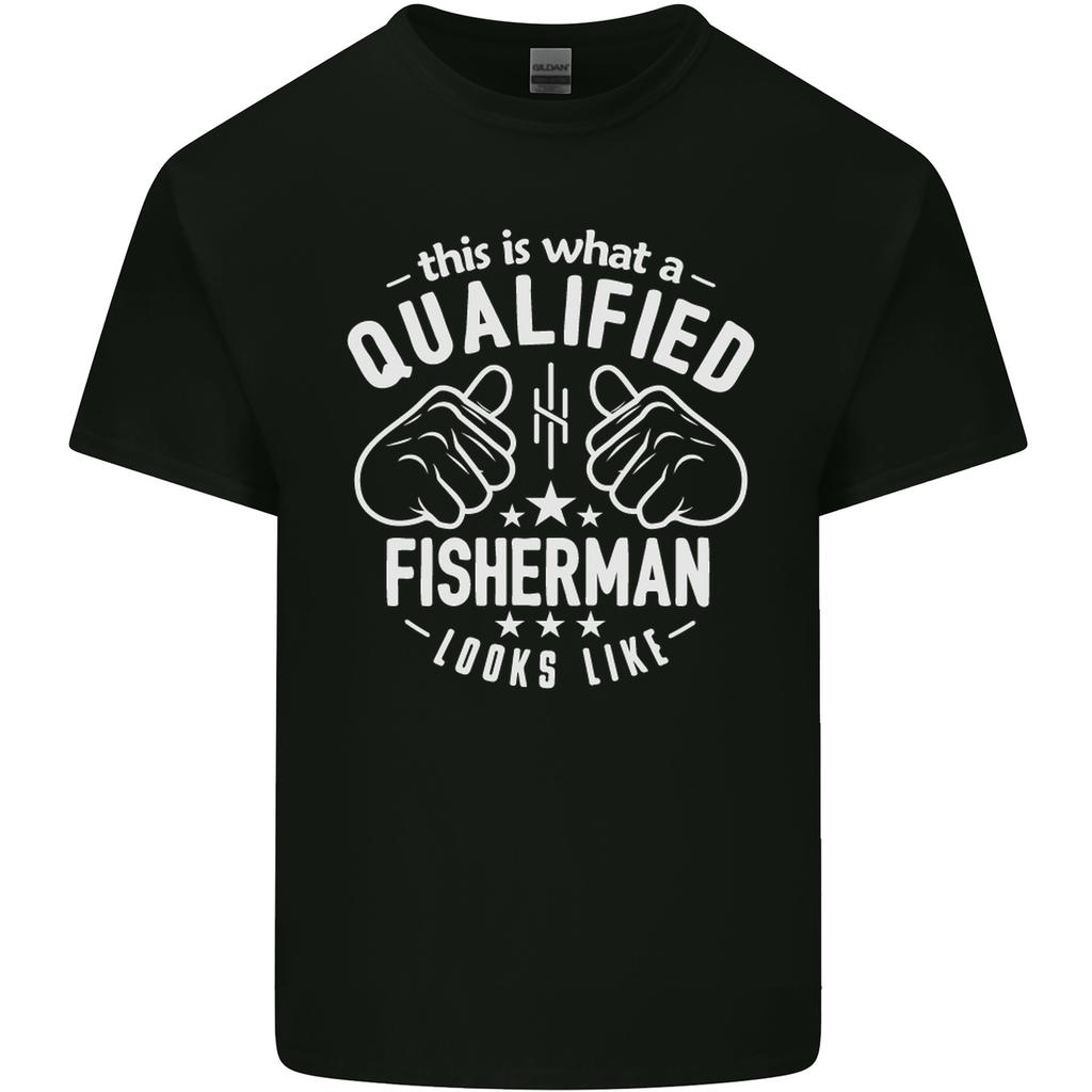 A Qualified FisherUnisex Looks Like Unisexs Light Cotton TShirt