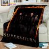 Supernatural Serie 3D Decke, Flanell Überwurfdecke für Zuhause Schlafzimmer Bett Sofa Wohnzimmer Picknick Büro Wandern Freizeit Nickerchen Geschenk