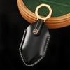 BYD Formula Leopard 5 Genuine Leather Car Key Cover with High-End Key Chain for Men and Women