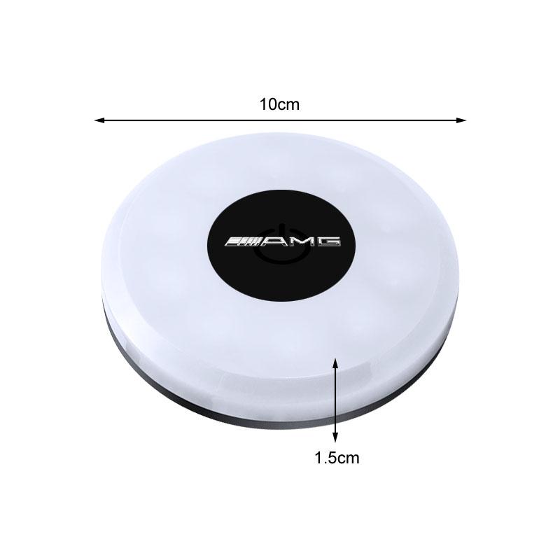 LED Touch Light Wireless Car Interior Lighting Auto Roof Ceiling Reading Lamp For Mercedes-Benz AMG C500 C200 C300 A B C E GLA CLA GLK GL ML GLE W204