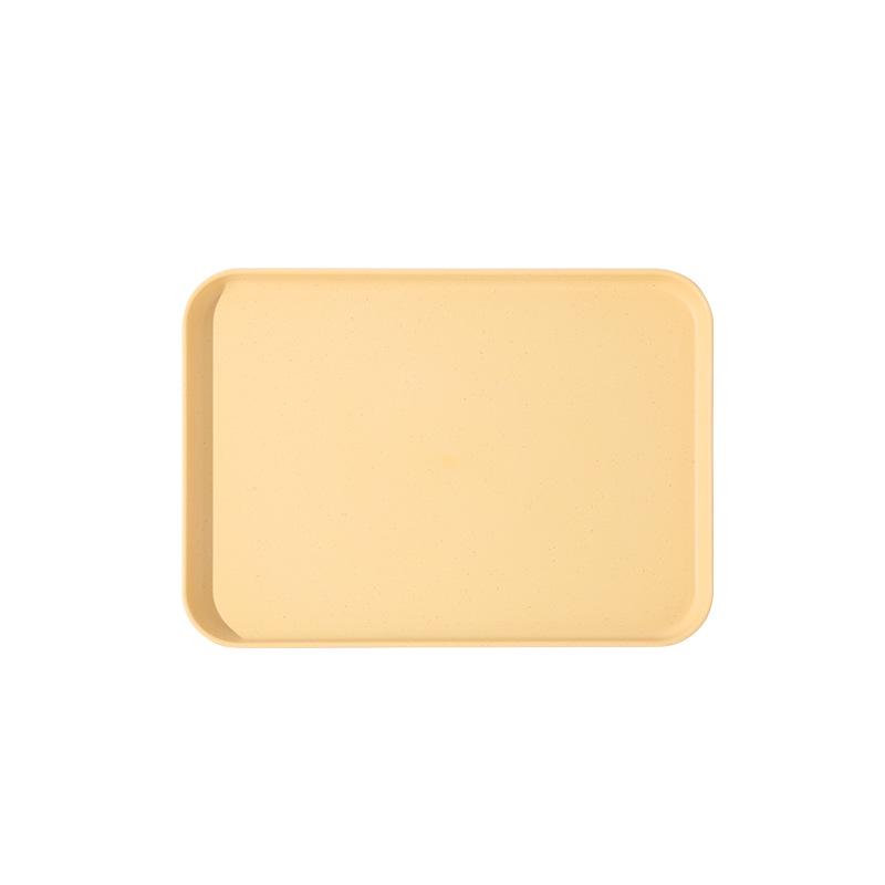 Children's Rectangular Plastic Puzzle Plate for Catering and Fast Food