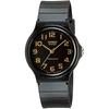 [Casio] CASIO Analog Watch, Cheap Casio MQ-24-1B2L, Urethane Strap, Unisex, Black & Gold Arabic N...