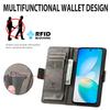 Multifunctional Magnetic Flip Cover Leather Case for Infinix/Tecno Series. Infinix Note 40/Spark 30C/Camon 40/Note12... Where Fashion Meets Function