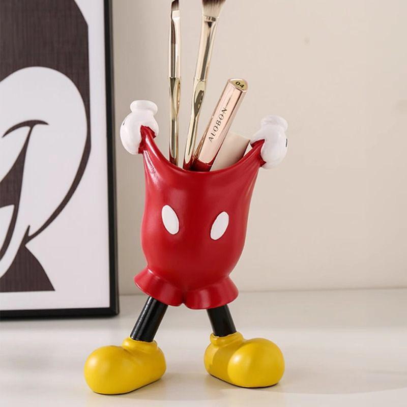 Qiqi Mi Cute Cartoon Pen Holder: Multifunctional Desktop Ornament and Fountain Pen for Students