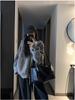 Unisex High-End Knitted Retro Hoodie Cardigan for Teens and Couples - Perfect for Autumn/Winter