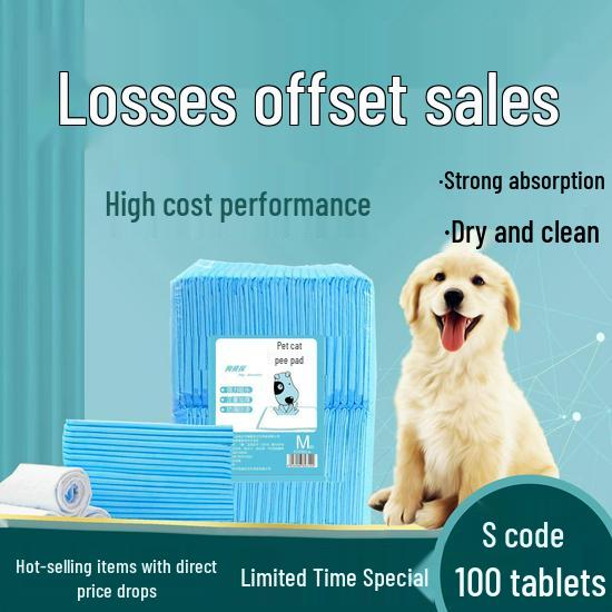 

Thick Absorbent Deodorizing Dog Pee Pad Diapers XS 20 pcs 33x45cm