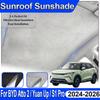 Car Roof Sunshade For BYD Atto 2 Accessories Yuan Up Pro BYD S1 Pro 2024 2025 2026 SC3E Electrostatic Adsorption Skylight Visor