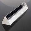 15CM Triple Triangular Prism Optical Glass Crystal Photography Physics Teaching Light Spectrum Student Experiment