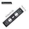 European Car License Plate Frame Car Rear View Camera Parking Sensor Kit Auto Reverse Radar Sensor Buzzer 12V Driving Reversing