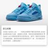 Air Jordan Spizike Low Grade School 'Houston Oilers' (Unisex) Football Blue / Fountain Blue / University Red Kids' Basketball Shoes FQ3950 400