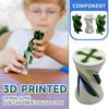 3D Printed Spiral Three-layer Push And Push Music Creative Fingertip Decompression Toy For Children's Puzzle