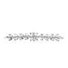 1pcs Glass DIY Craft Chains Sparkling Flower shape Statement Rhinestone Chain  For Women