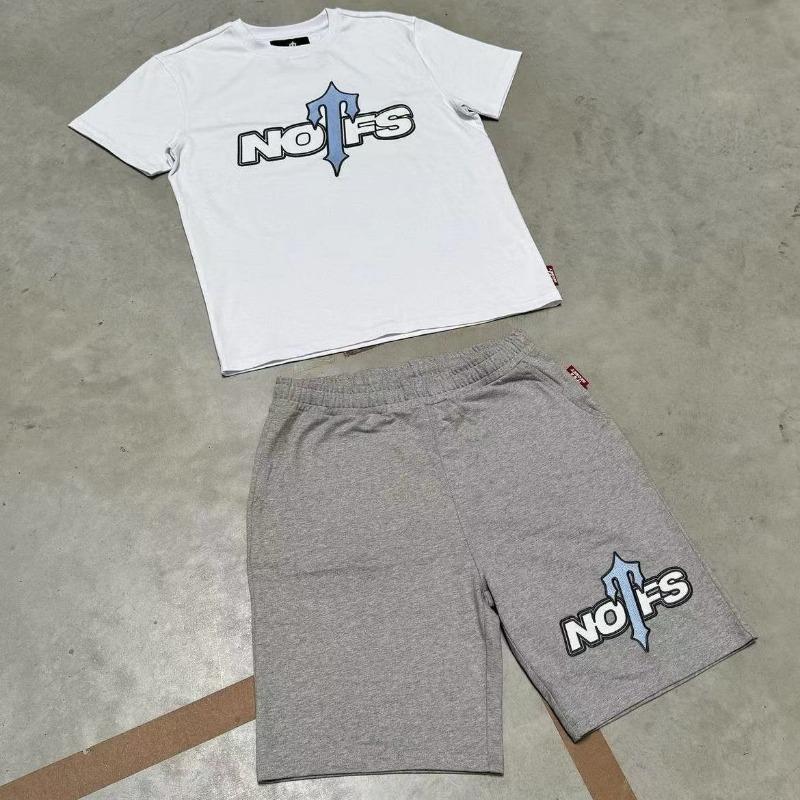 

Summer and Autumn Loose Hip-hop Sports Suit Men s and Women s XXS