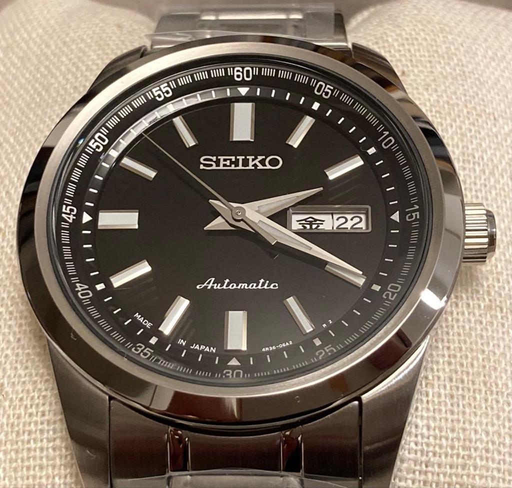 Mechanické náramkové hodinky Seiko s automatickým nátahem 4R36.