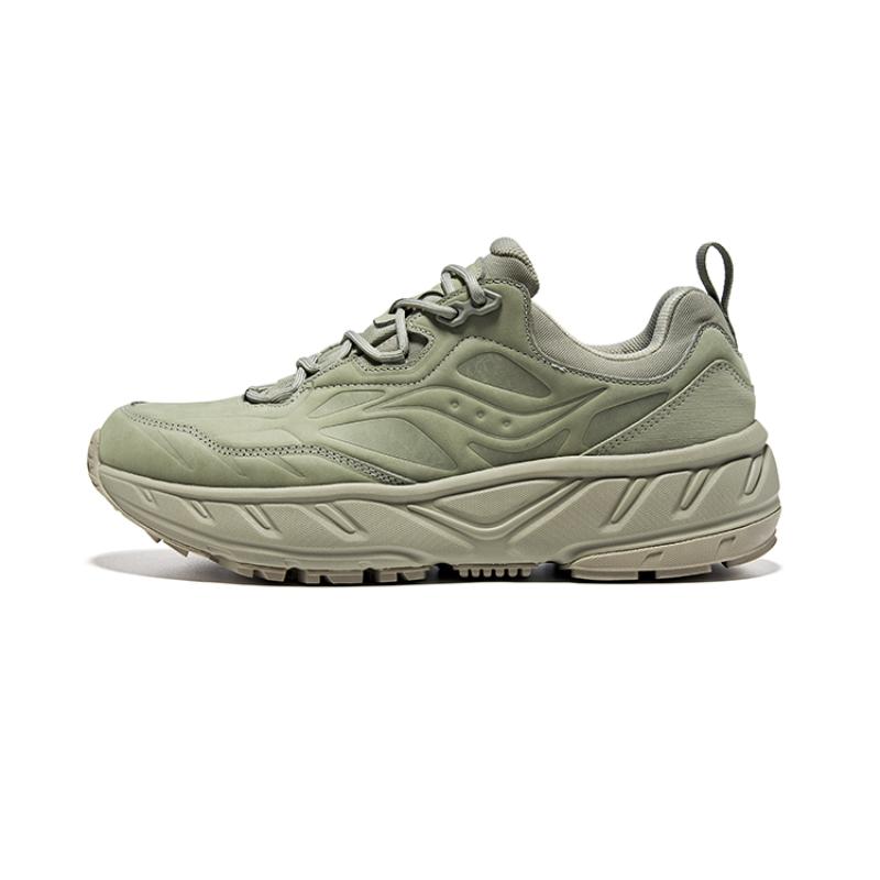 

Saucony CYBER WEB Abrasion Resistant Low top Running Shoes Unisex Gray Green Saucony S79054-2 41