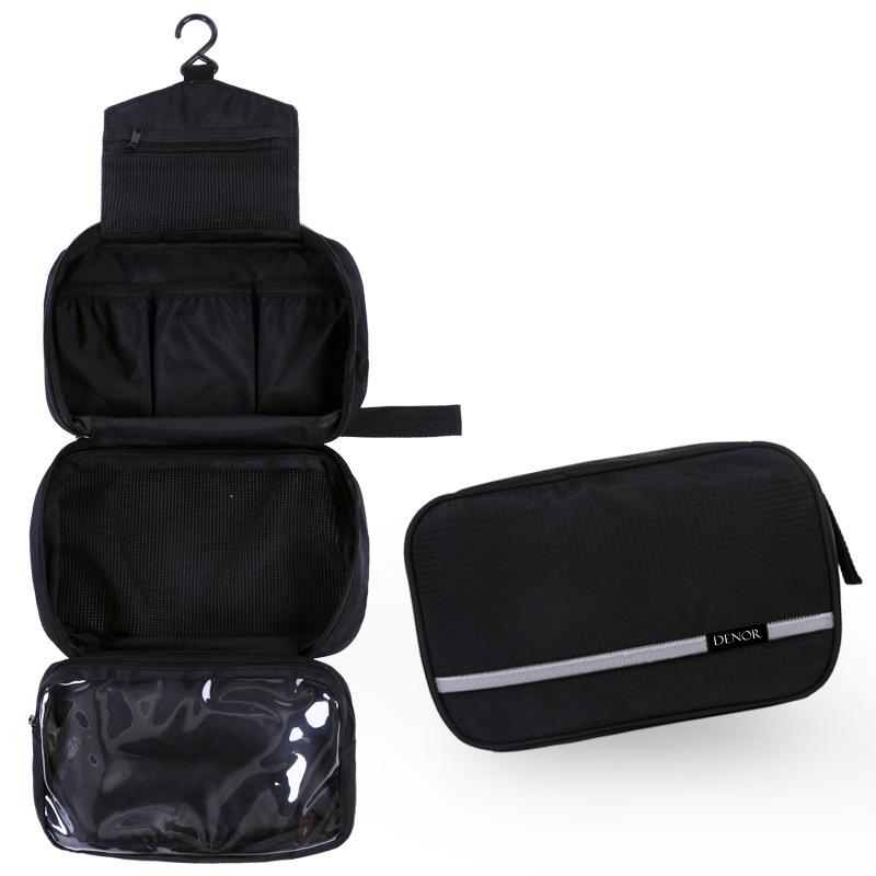 Large Capacity Waterproof Travel Toiletries & Makeup Bag with Hanging Hook for Home & Daily Use