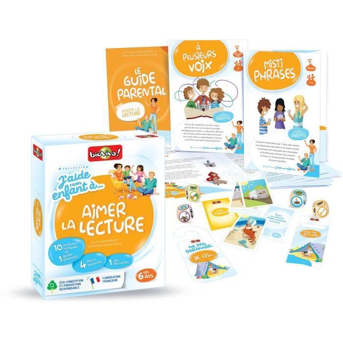 BIOVIVA - activités pour grandir - j'aide mon enfant à aimer la lecture