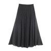European & American 2025 Winter Polka Dot Midi Skirt
