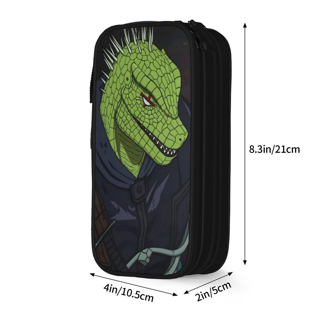 Dorohedoro Anime Merch Pencil Case Large Capacity Kids School Supplies Pencilcase Amazing Gift